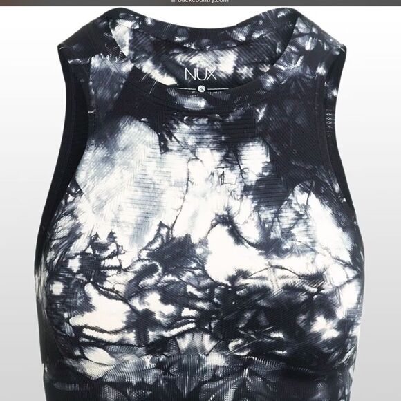 SoulCycle Nux Fairytale/Obsidian Tie Dye Workout Set Bra Leggings M - Picture 3 of 16